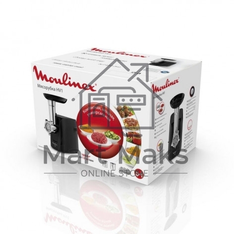 Мясорубка Moulinex ME112832 1600Вт черный/серебристый