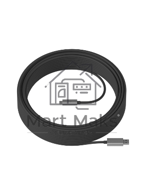 Кабель Accessory Logitech STRONG USB 3.1 CABLE 10 M, графитовый