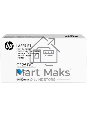 Контрактный Картридж лазерный HP Contractual Голубой Optimized Original LaserJet Toner Cartridge (CE251YC)