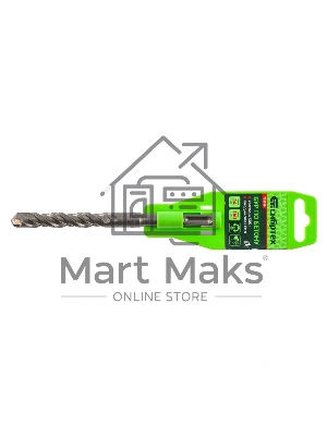 Бур по бетону, 14 х 160 мм, SDS PLUS Сибртех