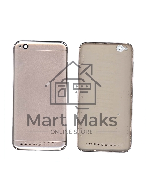 Задняя крышка для Xiaomi Redmi 5A золотая