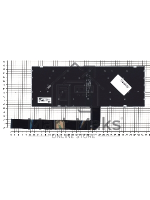Клавиатура для ноутбука Lenovo Yoga Chromebook C630, черная с подсветкой