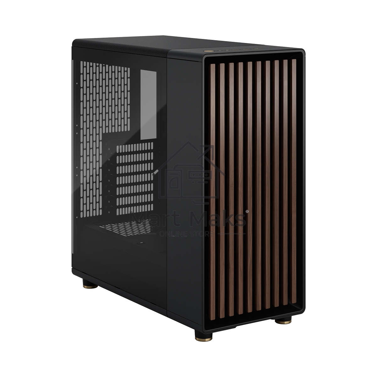 Компьютерный корпус Fractal Design North Charcoal Black TG Dark