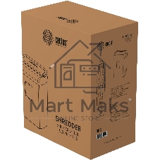 Шредер Cactus CS-SH-E4 (секр.P-4) фрагменты 12лист. 21лтр. скрепки скобы пл.карты