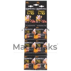 Батарейки Duracell LR6-2BL BASIC (2 шт в уп-ке)