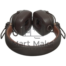Беспроводные/проводные наушники Marshall Major V коричневый, накладные, Bluetooth + проводной, беспроводная зарядка, до 100 ч