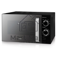 Микроволновая печь BBK 20MWS-776M/B-M черный, 20 л, 700 Вт, переключатели - поворотный механизм