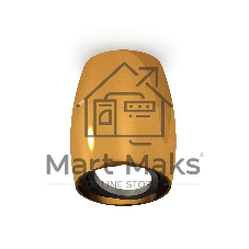 Светильник Ambrella Light XS1125002 PYG/PBK золото желтое полированное/черный полированный MR16 GU5.3 (C1125, N7002)