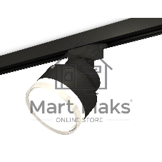 Светильник Ambrella light XT8102028 SBK/FR/CL черный песок/белый матовый/прозрачный GX53 (A2526, A2106, C8102, N8399)