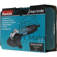 Угловая шлифовальная машина Makita GA5030RK 720Вт 11000об/мин рез.шпин.:M14 d=125мм