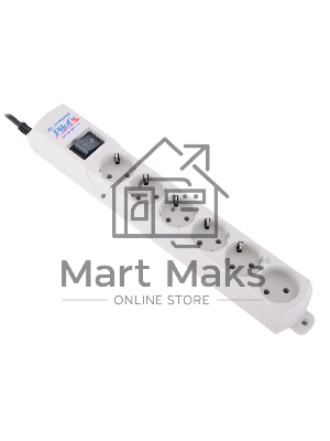 Сетевой фильтр ZIS Фильтр Pilot - S 5 евро, 1 росс. 1.8 м