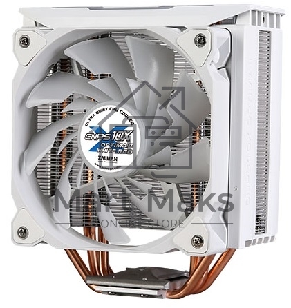 Кулер для процессора Zalman CNPS10X OPTIMA II RGB белый, 120 мм, алюминий/медь, 1500 об/мин, 27 дБ, 4 pin, 180 Вт, 158 мм
