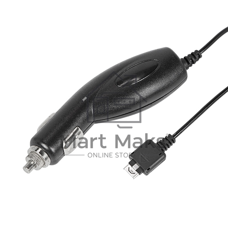 Автозарядка в прикуриватель для LG KG800/KG90 (АЗУ) (5 V, 700 mA) шнур спираль 1.2 м черный Rexant