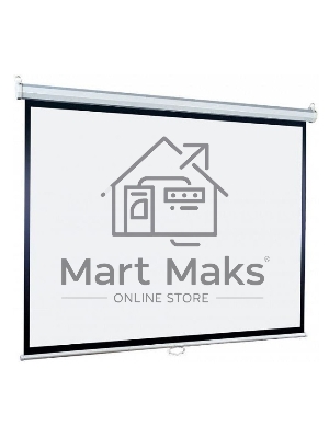 Настенный экран Lumien Eco Picture 115х180см (рабочая область 109х174 см) Matte White восьмигранный корпус, возможность потолочн./настенного крепления, уровень в комплекте, 16:10 (треугольная упаковка)