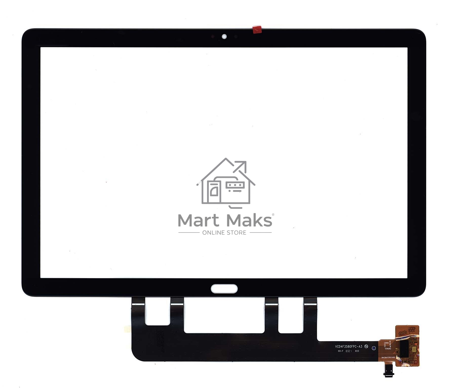 Сенсорное стекло (тачскрин) для Huawei MediaPad M5 Lite 10, черное