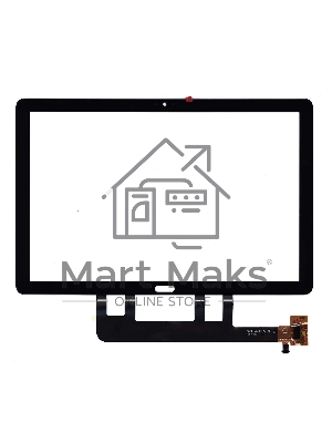 Сенсорное стекло (тачскрин) для Huawei MediaPad M5 Lite 10, черное