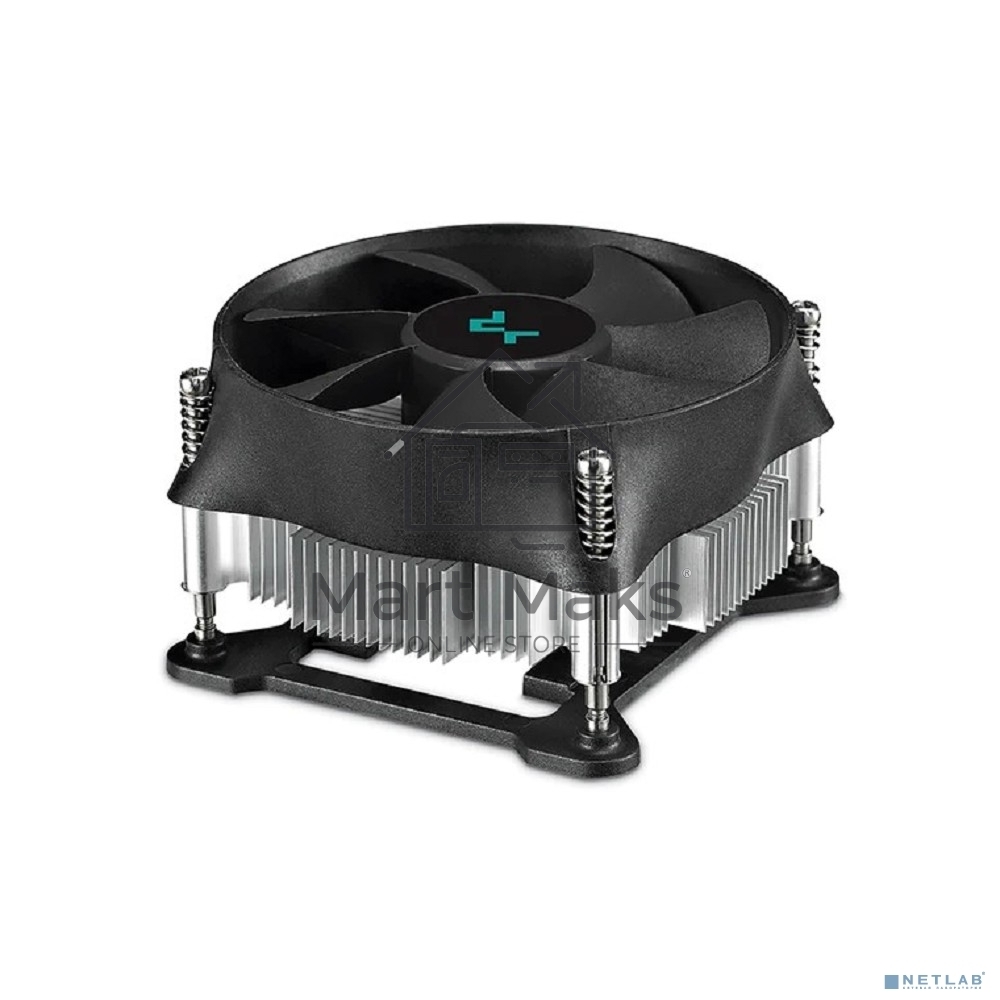 Кулер для процессора DEEPCOOL THETA 15 PWM черный, 100 мм, алюминий, 2800 об/мин, 36 дБ, 4 pin, 65 Вт, 52 мм