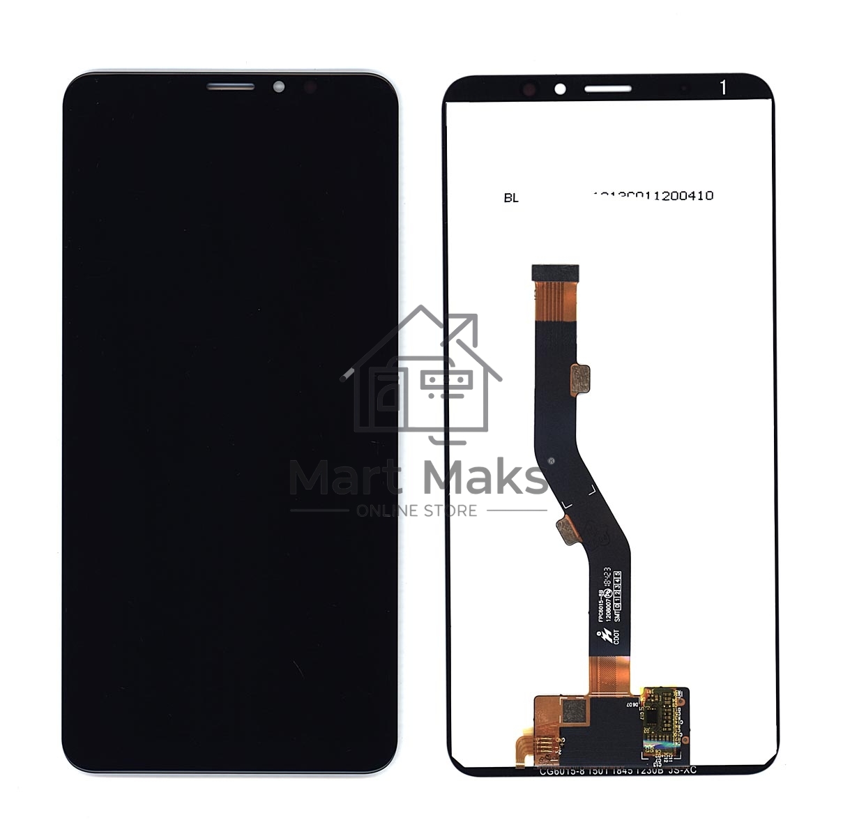 Дисплей для Meizu Note 8, черный