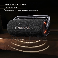 Колонка портативная Hyundai H-PS1029 черный 220W 4.1 BT 10м 4800mAh