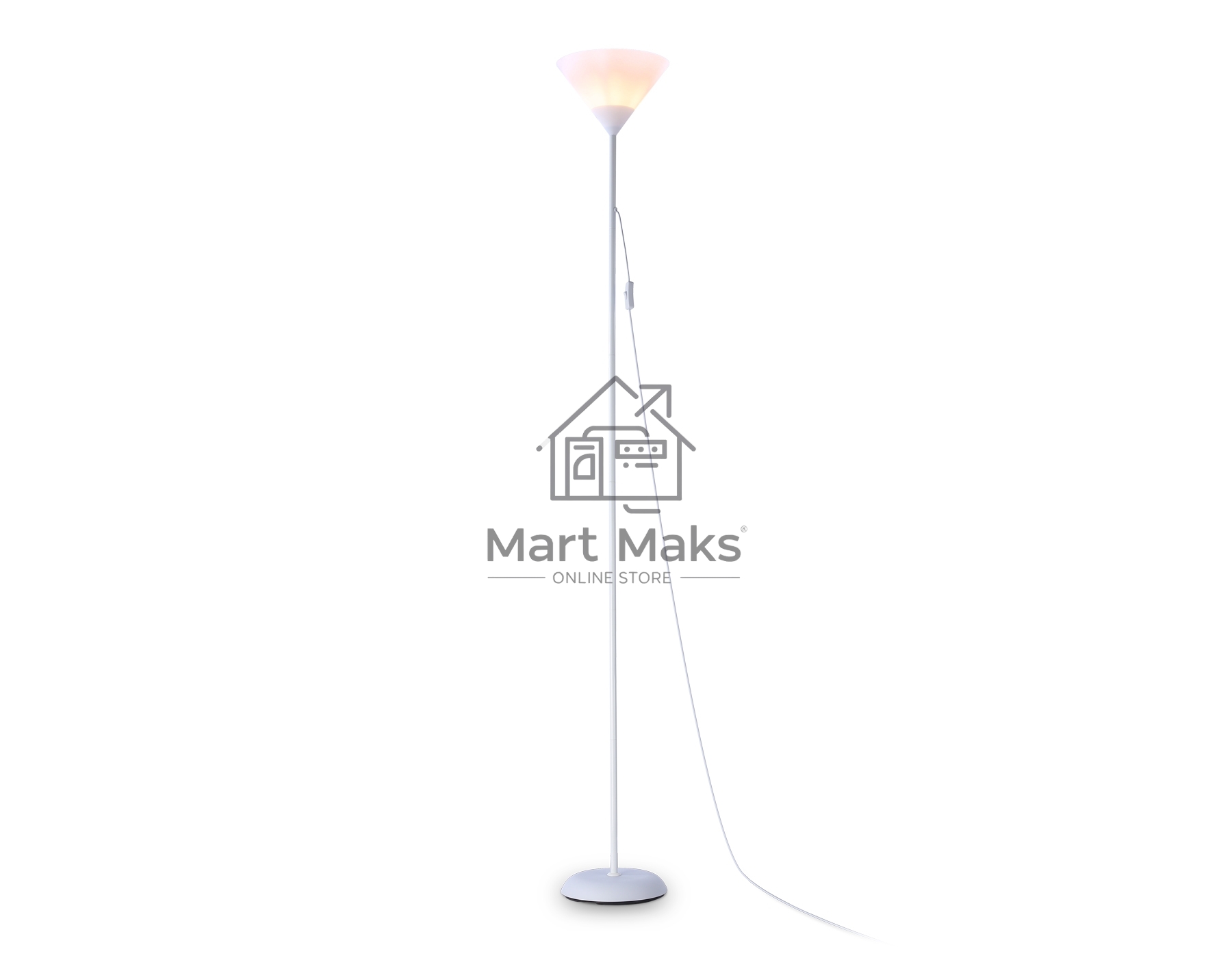 Светильник Ambrella light TR97612 WH белый E27 max 40W D245*1760