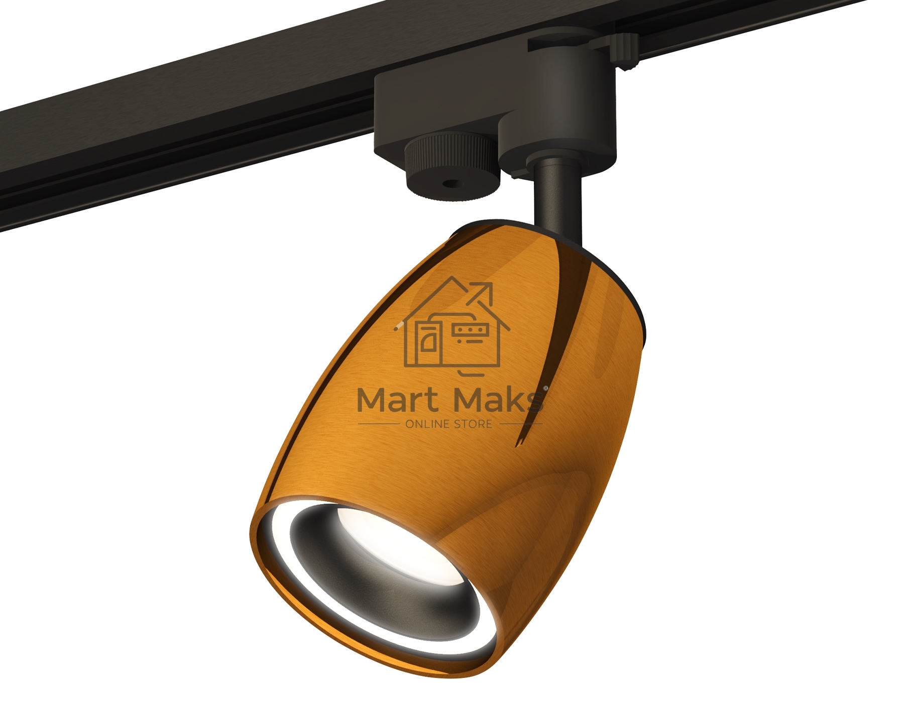Светильник Ambrella light XT1125010 PYG/SBK/FR золото желтое полированное/черный песок/белый матовый MR16 GU5.3