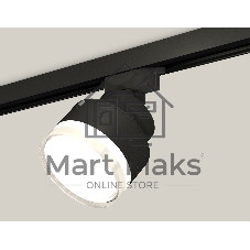 Светильник Ambrella light XT8102028 SBK/FR/CL черный песок/белый матовый/прозрачный GX53 (A2526, A2106, C8102, N8399)