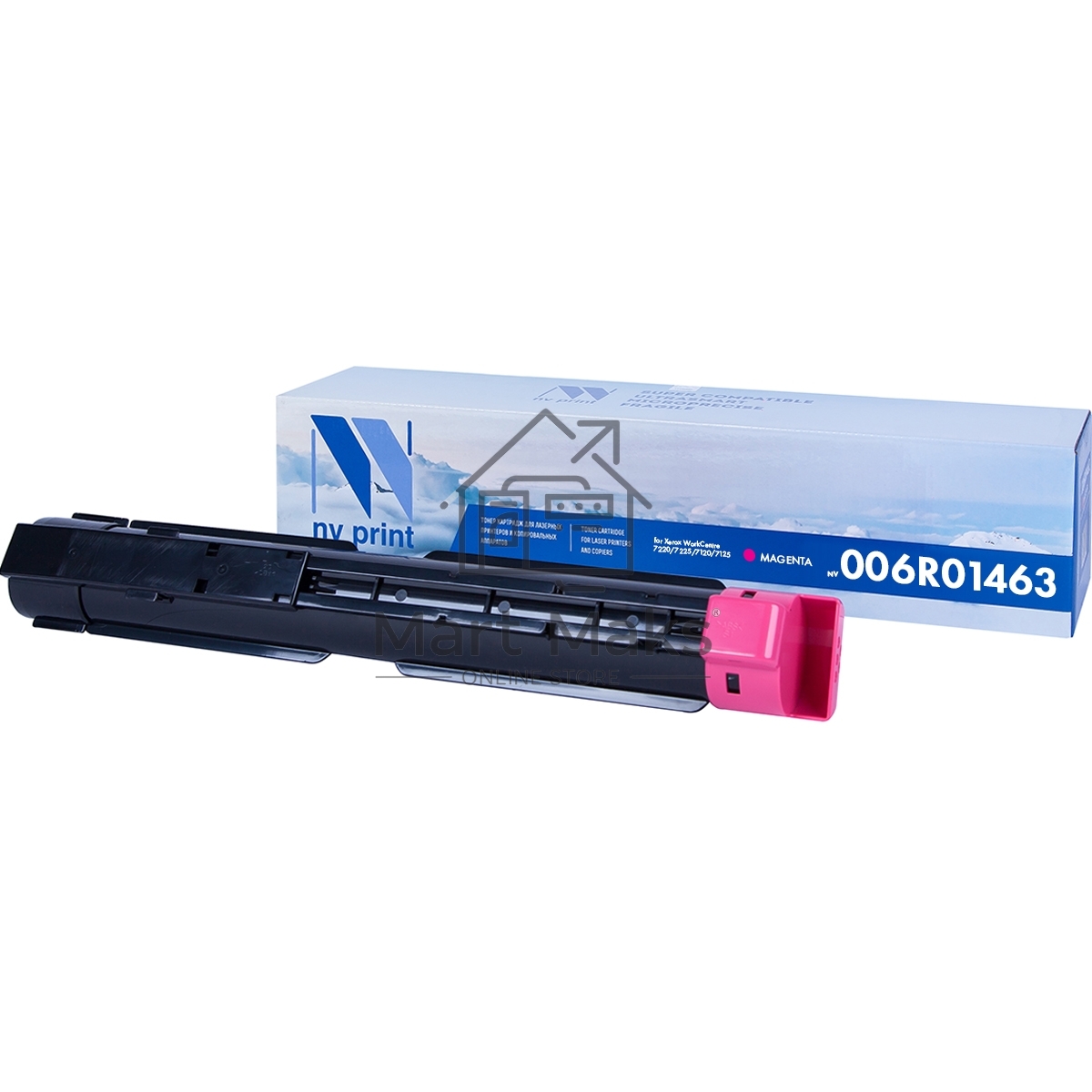 Картридж лазерный NVPrint совместимый Xerox 006R01463 Magenta для WorkCentre 7220/7225/7120/7125 (15000k)