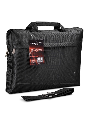 Сумка ExeGate EX205135RUS Start S15 Black, черная, полиэстер, для ноутбуков до 15.6