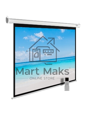 Экран Cactus 225x300см MotoExpert CS-PSME-300x225-WT 4:3 настенно-потолочный рулонный белый (моторизованный привод)