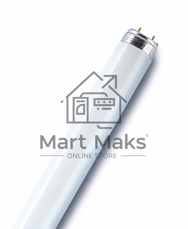 Лампа люминесцентная L 58W/76 NATURA DE LUXE 58Вт T8 3500К G13 OSRAM 4050300010533