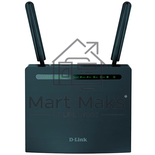 Беспроводной двухдиапазонный маршрутизатор/роутер D-Link DWR-980/4HDA1E AC1200 с поддержкой 4G LTE и VDSL2, с портами Gigabit Ethernet и 2 FXS-