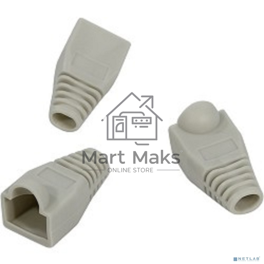Коннектор ExeGate EX205296RUS Колпачок изолирующий для коннектора RJ-45 ExeGate, серый(1шт)