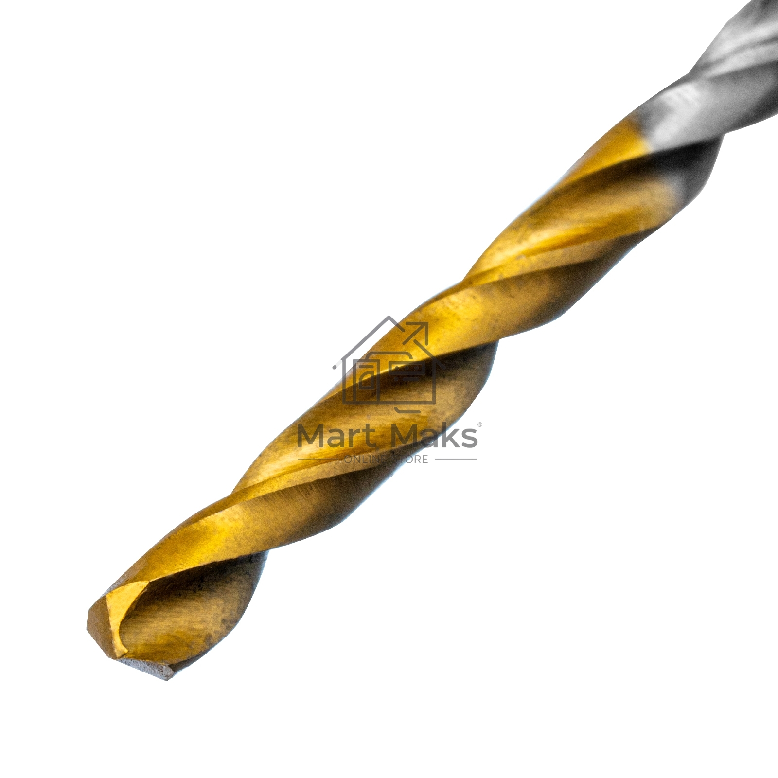 Сверло спиральное по металлу 3 x 60мм, Р6М5, Golden Tip, 2шт. Denzel