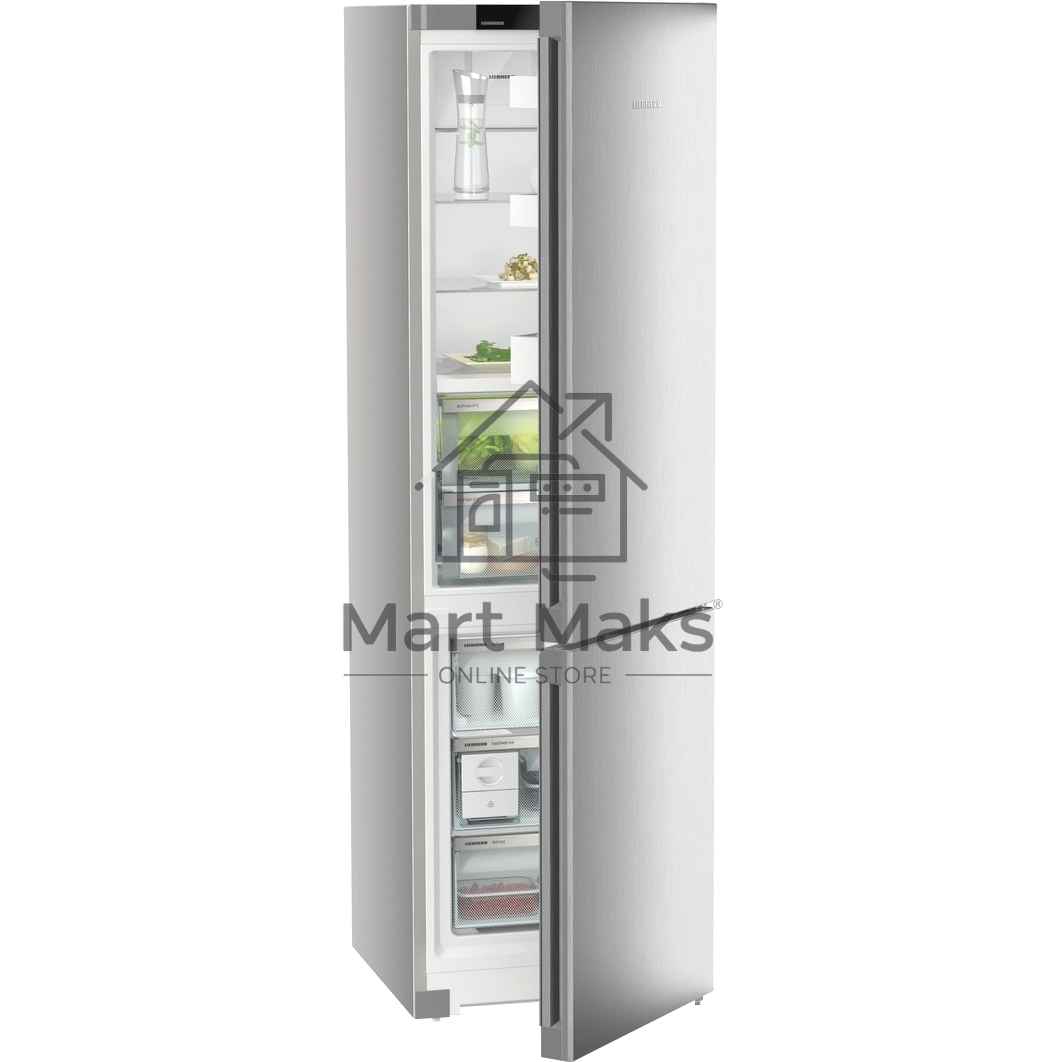 Холодильник Liebherr CBNsfc 572i-22 001 серебристый двухкамерный 172/94л морозилка снизу, No Frost