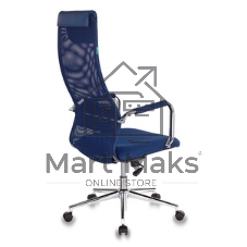 Кресло Бюрократ KB-9N/DB/TW-10N TW-01 TW-11 синий, сетка