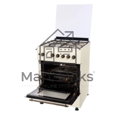 Плита газовая Nordfrost GG 6061 Y бежевый, конфорок 4 шт, духовка 63 л, 60 см x 89 см x 60 см