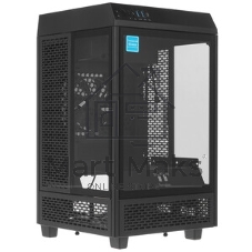 Компьютерный корпус Thermaltake The Tower 100 Racing Green без БП miniITX 1x120мм 3x140мм 2xUSB 3.0 audio bott PSU