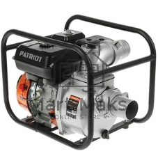 Мотопомпа Patriot MP 3060 S 335101430 Двиг. 4-т, АИ-92, 196сс, 6.5 л.с., самовсас., макс.производит.60 м/ч (1000 л/м), макс.глуб.всас.8 м., макс.нап.30 м., диам.патруб.3