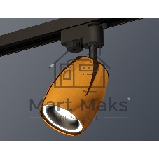 Светильник Ambrella light XT1125010 PYG/SBK/FR золото желтое полированное/черный песок/белый матовый MR16 GU5.3