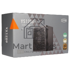 Блок питания PCCooler P5-YS1200-G1F черный 1200W 80 PLUS Gold, 135мм, модульный, черный