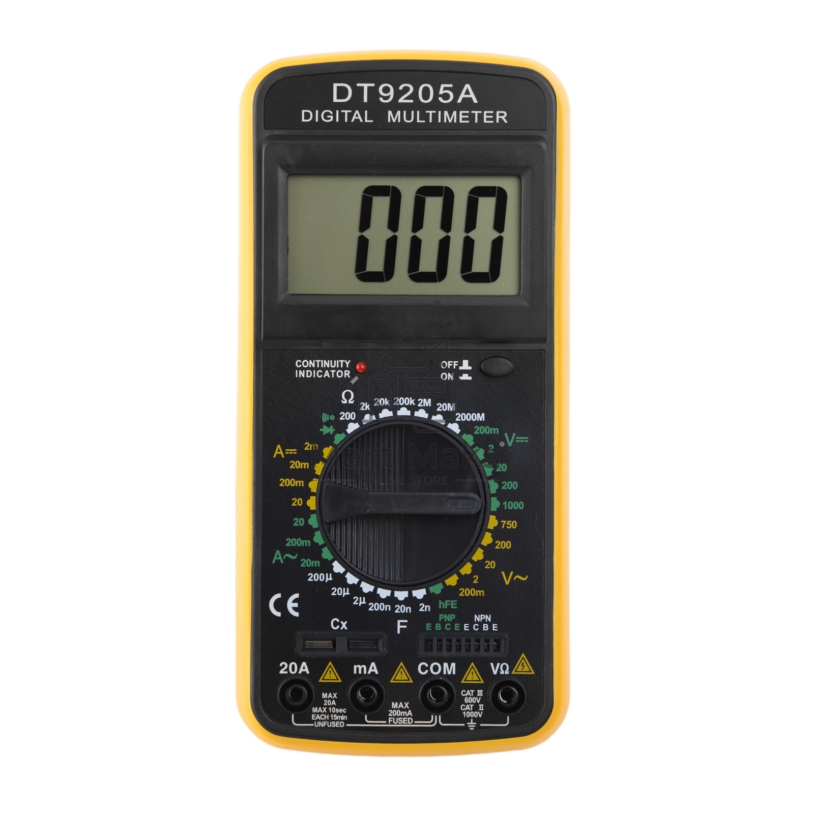 Инструменты Ресанта DT 9205A Мультиметр 61/10/506 3,5 разр ж/к дисплей, 32 режимов