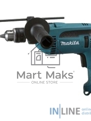 Дрель Makita HP1640, 680 Вт, сетевая, ударная
