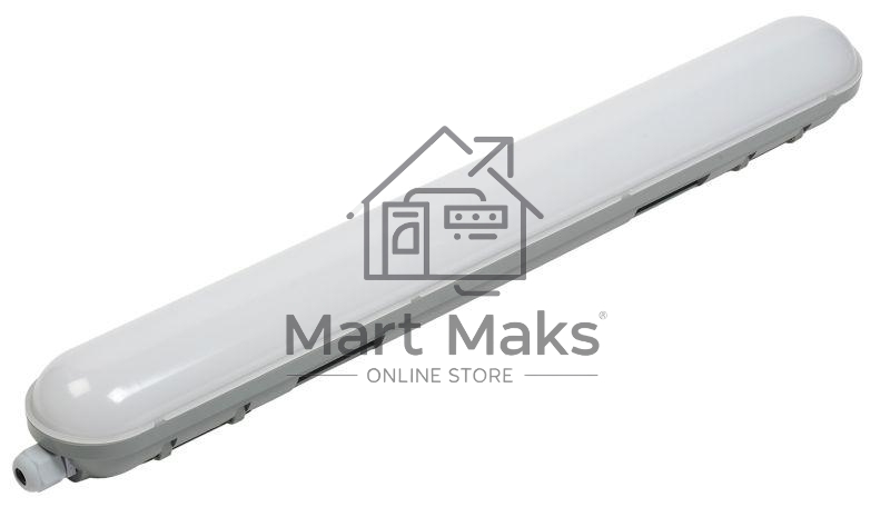 Светильник ДСП Iek LDSP0-1305-18-6500-K01 1305 18Вт 6500К IP65 600мм серый пластик размер 600х88х76 мм, аналог ЛСП-2х18Вт