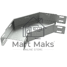 Угол для лотка горизонтальный 90град. 50х50 GL90х50 КМ LO0131