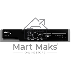Стиральная машина Korting KWD 58L1496S серебристый, загрузка фронтальная 9 кг, 1400 об/мин., класс: А