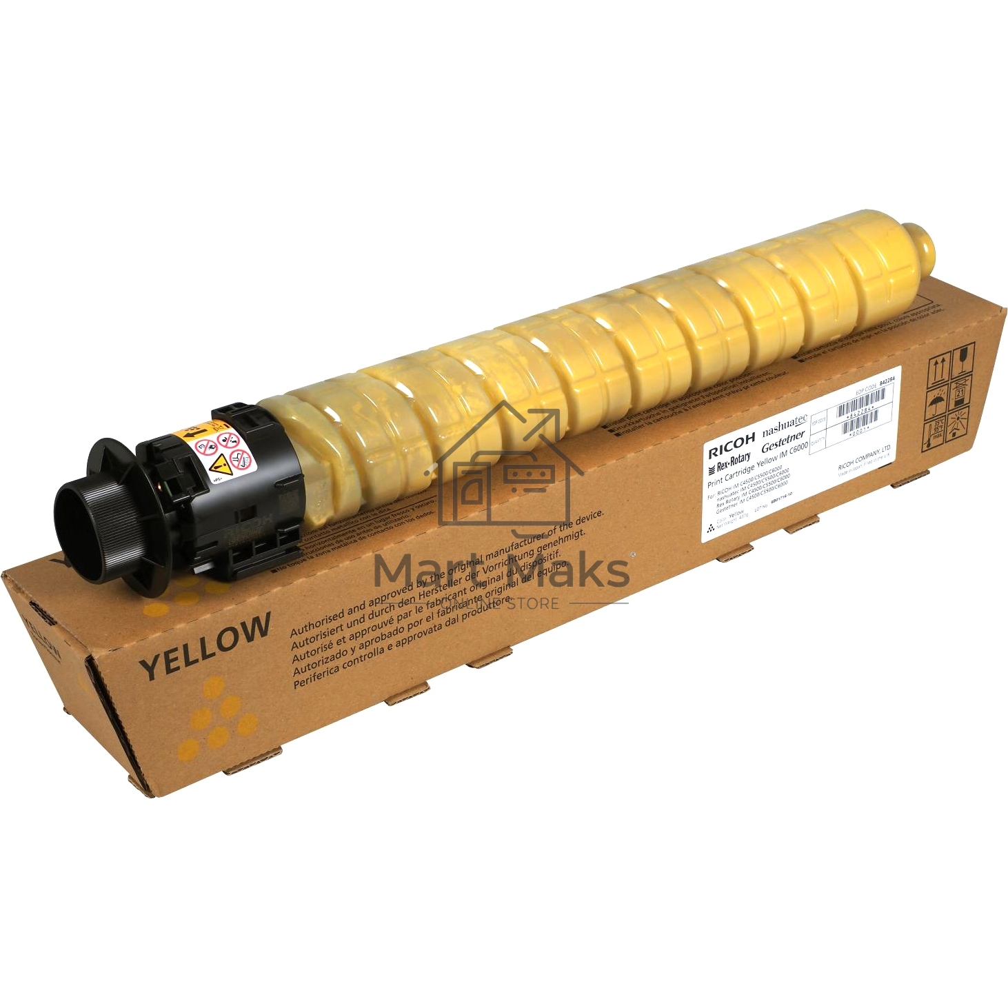 Картридж лазерный Ricoh тип IM C6000 желтый, IM C4500/C5500/C6000