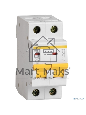 Выключатель автоматический модульный 2п B 32А 4.5кА ВА47-29 ИЭК MVA20-2-032-B