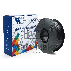 Филамент NVPrint ABS Carbon Fiber Black с карбоновыми волокнами, черный, для 3D печати диаметр 1.75мм масса 1 кг
