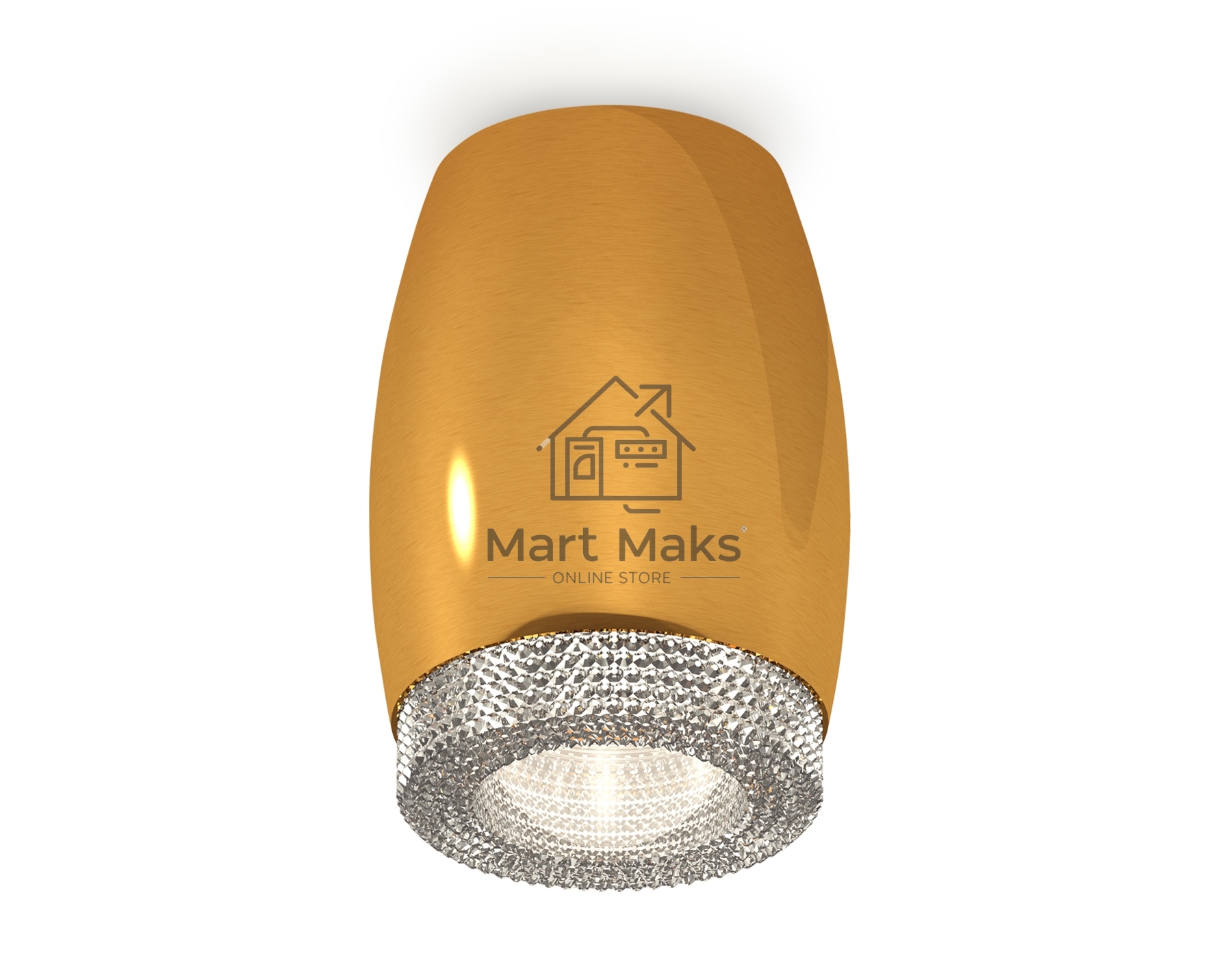 Светильник Ambrella Light XS1125010 PYG/CL золото желтое полированное/прозрачный MR16 GU5.3 (C1125, N7191)