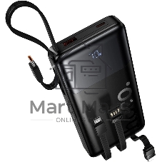 Мобильный аккумулятор Hoco J156 Founder 10000mAh QC3.0/PD3.0 22.5W 3A черный (62277)